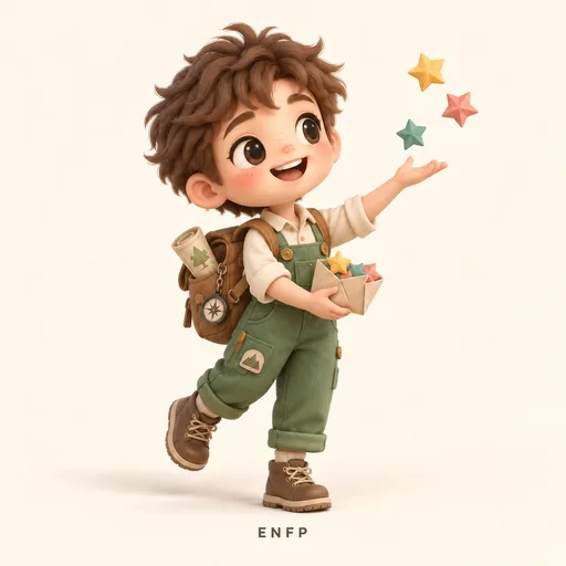 ENFP(運動家)のキャラクター