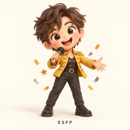 ESFP(エンターテイナー)のキャラクター