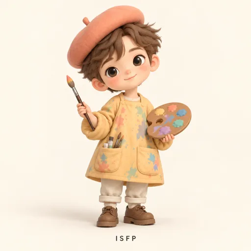 ISFP(冒険家)のキャラクター