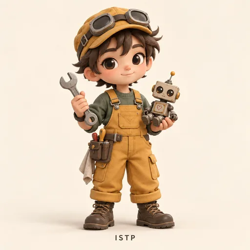 ISTP(巨匠)のキャラクター